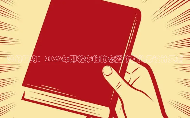梦幻相约：2026年即将来临的恋爱动画头像设计灵感